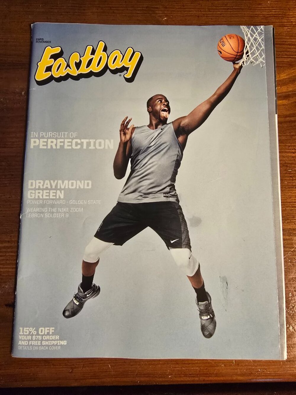 Eastbay Magazine November 2015 Draymon Green Cover D'Angelo Russell